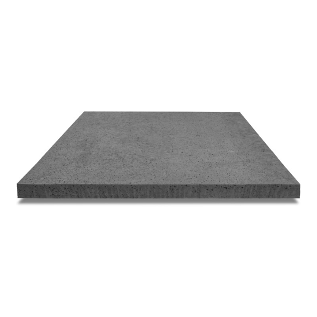 Oudhollandsche tegel, gewapend  100x100x5 Antraciet