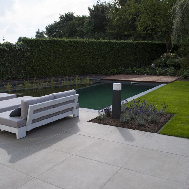 Keramische tegel 60x60x2 cm Cloudy Grey