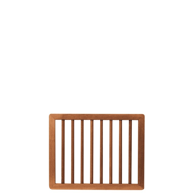 Bangkirai tuinpoort Kader 80x100 cm