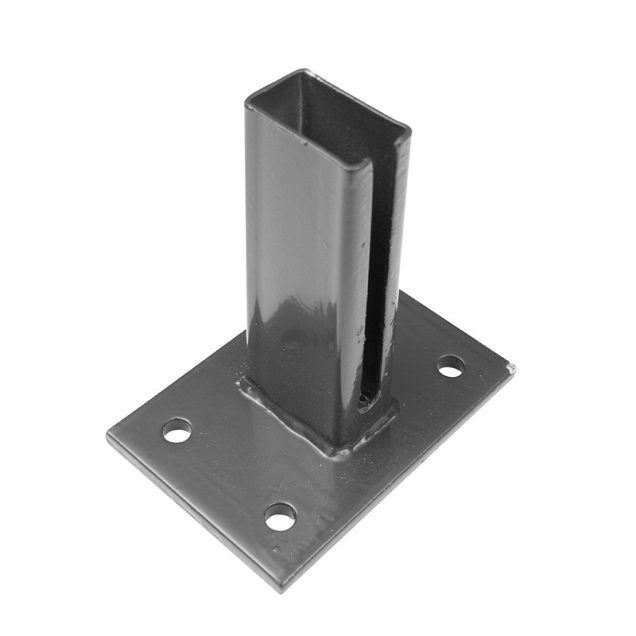 Bodemplaat rechthoek antra 10x15cm