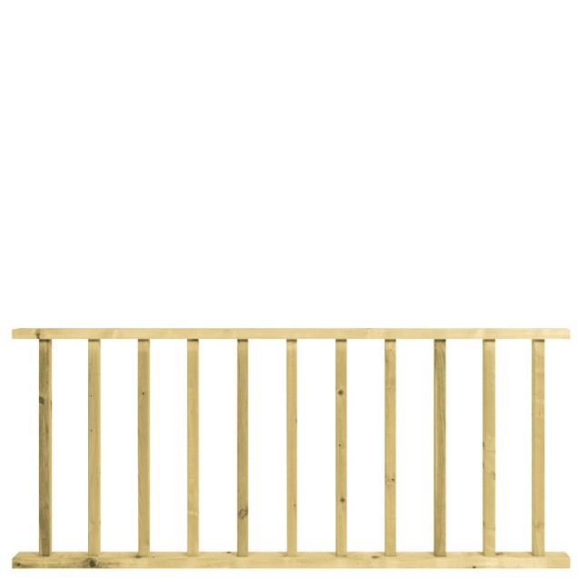 Vuren Spijlenhek 80x180 cm