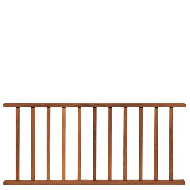 Bangkirai Spijlenhek 80x180 cm