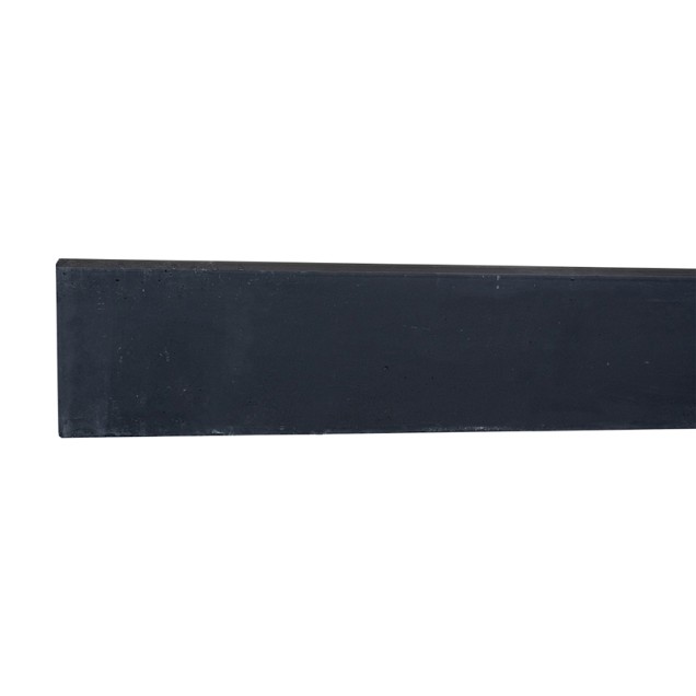 Betonpaal eindpaal 10x10x280 cm Antraciet ongecoat