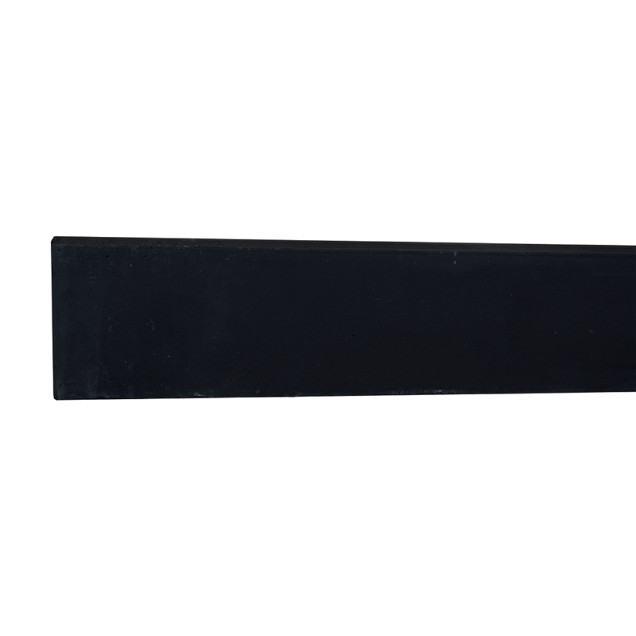 Betonpaal eindpaal 10x10x280 cm Antraciet gecoat