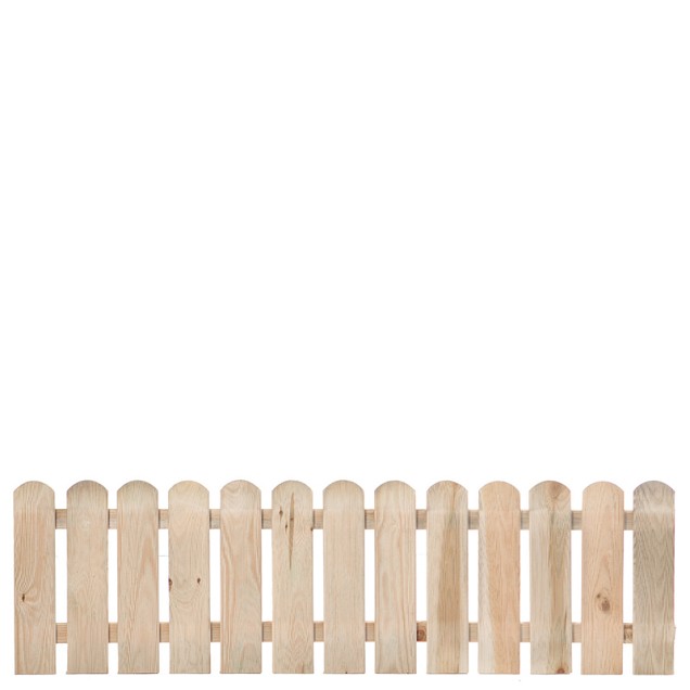 Tuinhek geïmpregneerd recht 40x150 Econoom