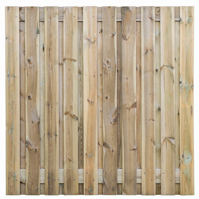 Tuinscherm geïmp. 21 planks Haaksbergen 180x180 cm (15 mm)