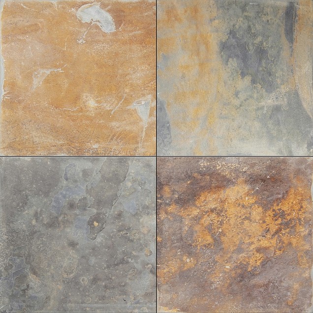 Multicolour Slate Basic 60x60x2-3 cm