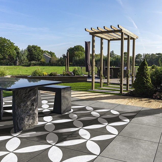 Cerasun Flower Decor 60x60x4 cm