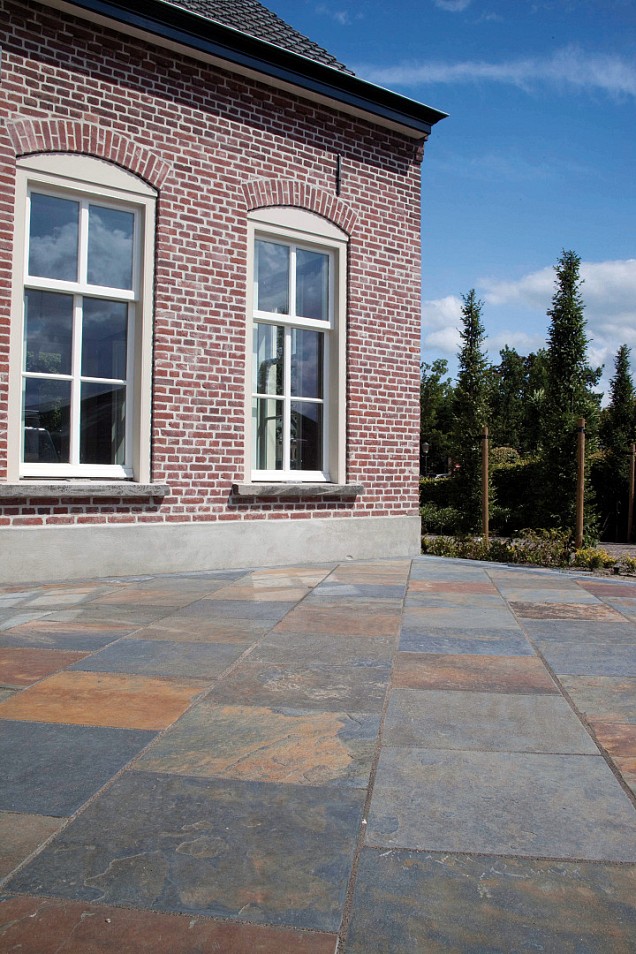 Multicolour Slate Basic 60x60x2-3 cm